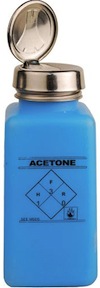 Solvent Container, ESD durAstatic™, Acetone Printed, One-Touch PumpMenda Products, Inc.